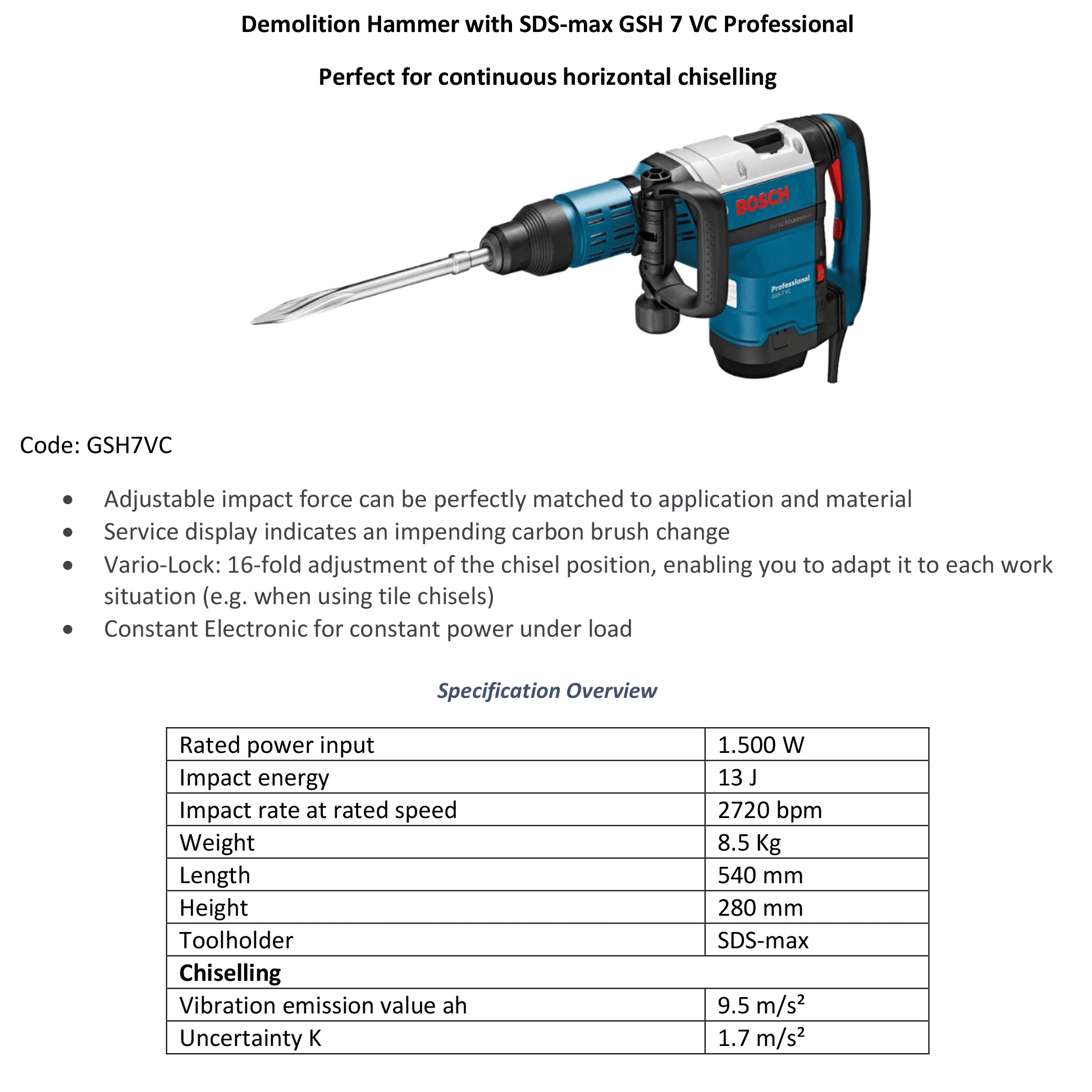 Rotary-Hammer-with-SDS-max-GSH-7-VC-bosc