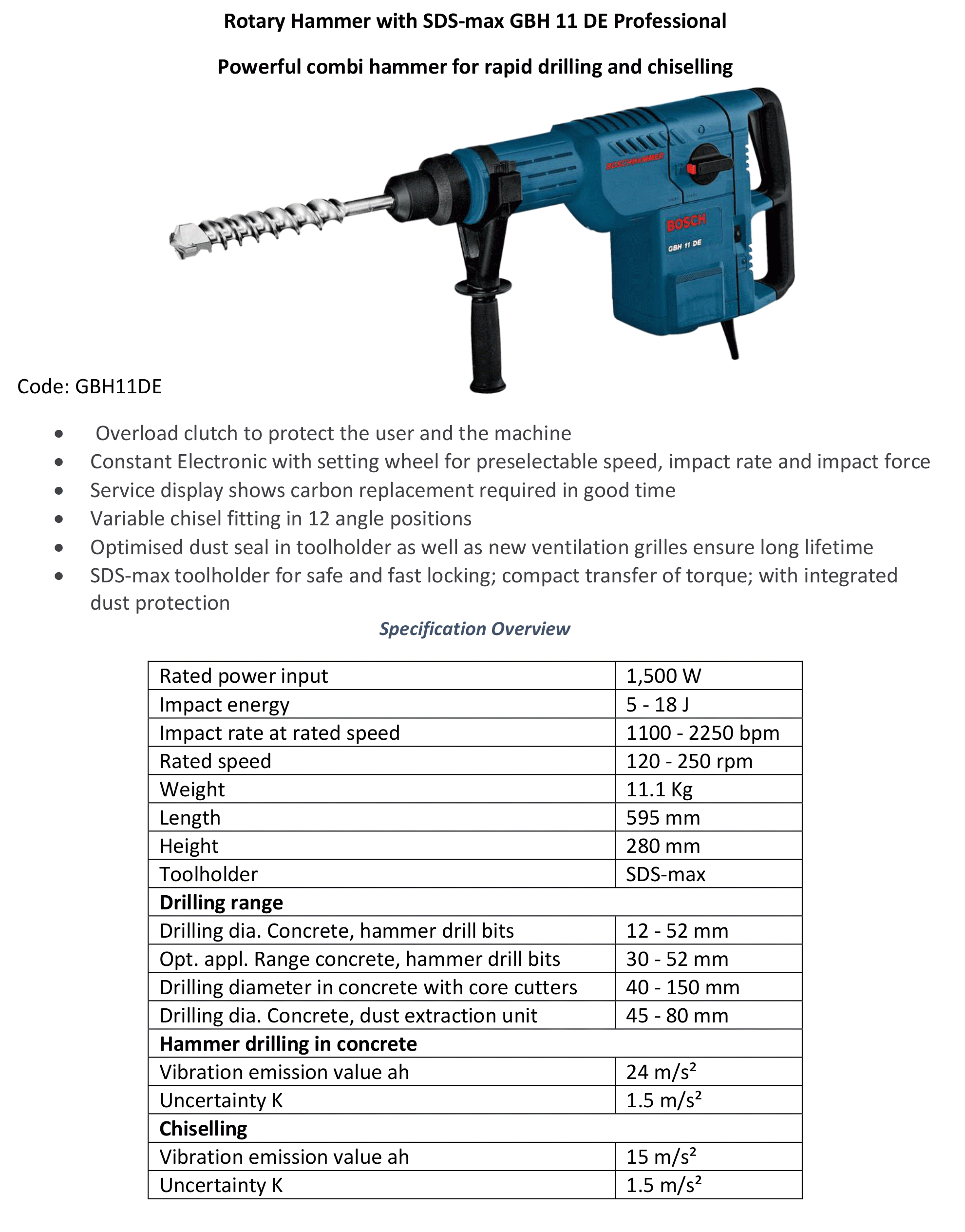 Rotary-Hammer-with-SDS-plus-GBH-11-DE-in
